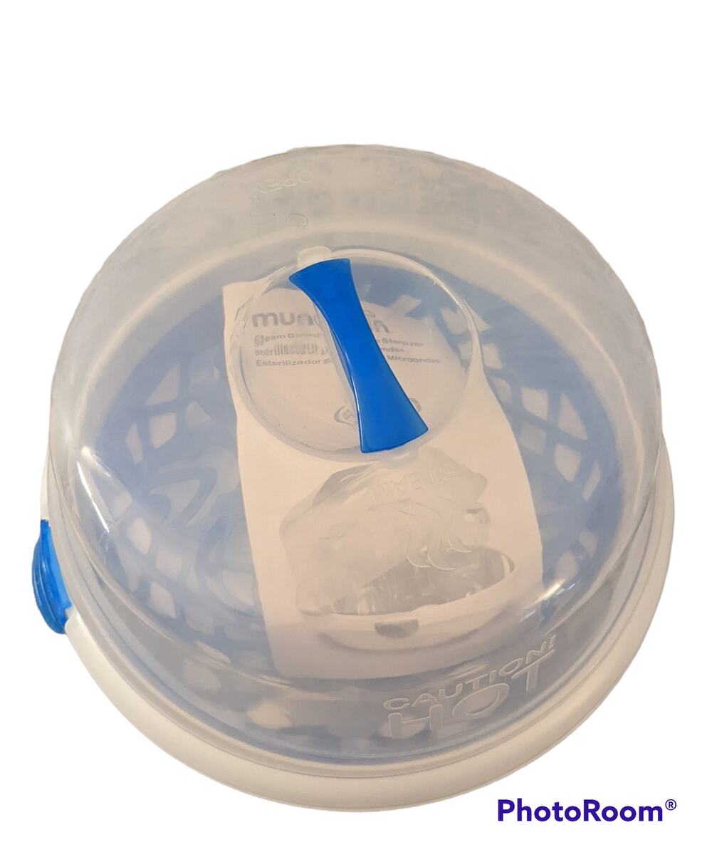 NWOT Munchkin Steam Guard Microwave Sterilizer Baby Bottle Nipple Pacifier Clean